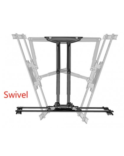 Gembird WM-80STR-01 Rotating full motion TV wall mount, 40" - 80'' (50 kg)