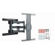Gembird WM-80STR-01 Rotating full motion TV wall mount, 40" - 80'' (50 kg)