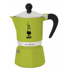Bialetti Rainbow Moka pot Black, Green