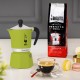 Bialetti Rainbow Moka pot Black, Green