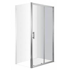 Built-in shower door 110 cm - sliding