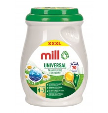 MILL PROFESSIONAL 3-chamber universal laundry capsules, 70 pcs.