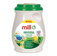MILL PROFESSIONAL 3-chamber universal laundry capsules, 70 pcs.