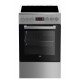 Beko FSM57300GX Freestanding cooker Electric Ceramic Stainless steel