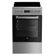 Beko FSM57300GX Freestanding cooker Electric Ceramic Stainless steel