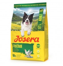 JOSERA Adult Festival Salmon & Chicken - dry dog food - 900g