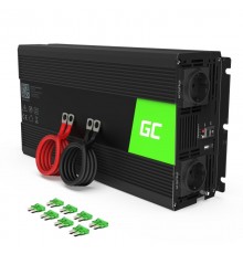 Green Cell INV19 power adapter/inverter Auto 1500 W Black