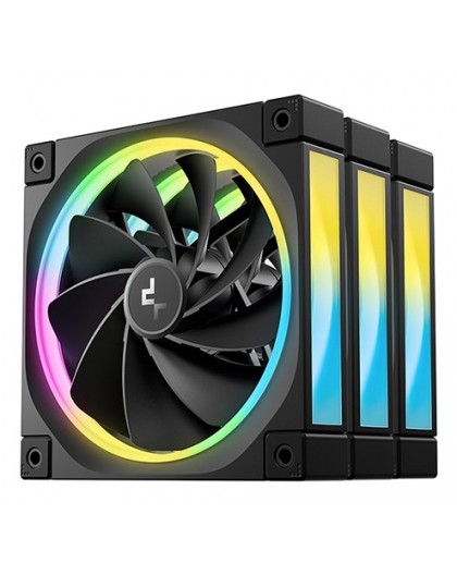 DeepCool FL12R-3 IN 1 Computer case Fan 12 cm Black 3 pc(s)