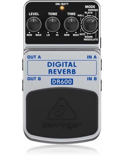 Behringer DR600 effects pedal Expression pedal Black, Silver