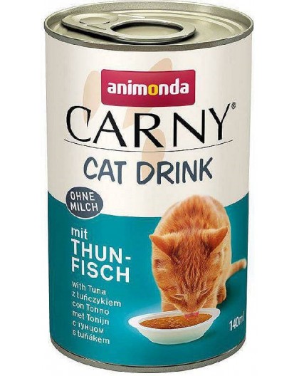 ANIMONDA Carny Cat Drink Тунец - лакомство для кошек - 140 мл
