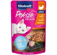 VITAKRAFT POESIE DELICE JUNIOR turkey - wet cat food - 85 g
