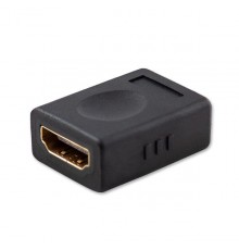 SAVIO HDMI (F) – HDMI (F) – Adapter, straight, barrel CL-111 Black