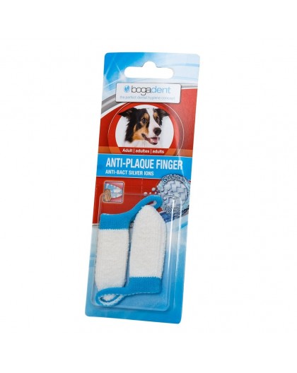BOGAR Bogadent® Anti-plaque finger - finger cover for removing dental plaque – 2 pcs