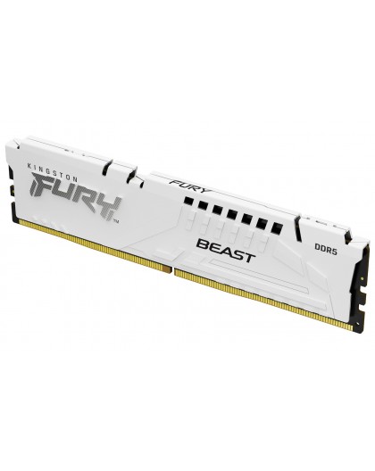 Kingston Technology FURY Beast 16GB 6000MT/s DDR5 CL36 DIMM Valge EXPO