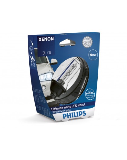Philips WhiteVision Xenon gen2 85126WHV2S1 Xenon car headlight bulb
