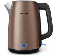 Electric kettle Philips Viva Collection HD9355/92 1.7 L 2060 W Black, Copper