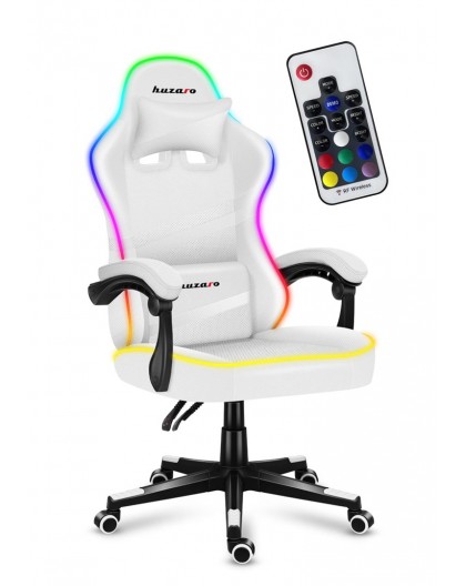 Gaming chair - Huzaro Force 4.4 RGB White