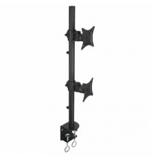 Techly ICA-LCD-350-D monitor mount / stand 68.6 cm (27") Desk Black