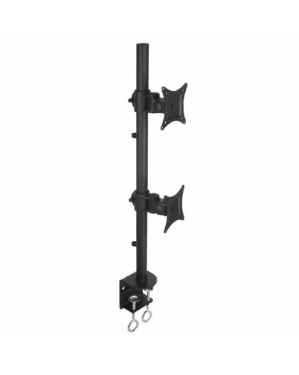 Techly ICA-LCD-350-D monitor mount / stand 68.6 cm (27") Desk Black