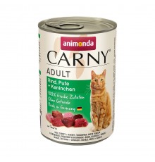 ANIMONDA Carny Adult Beef, turkey, rabbit - wet cat food - 400g