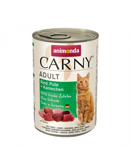 ANIMONDA Carny Adult Beef, turkey, rabbit - wet cat food - 400g