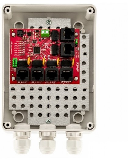 6-PORT ATTE POE SWITCH xPoE-6-11-S2 (External)