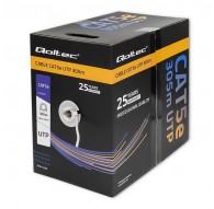 Qoltec bulkkabel - 305 m - gra