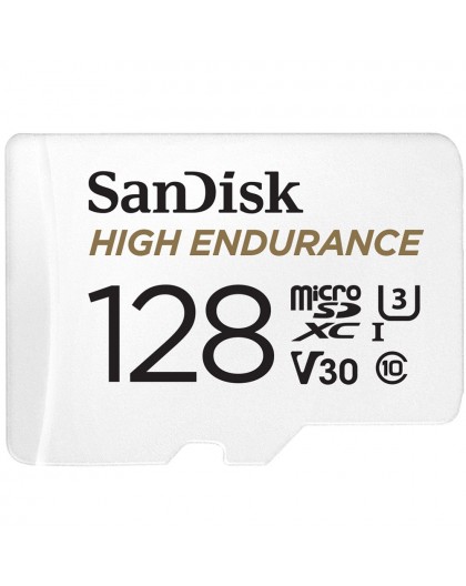 SanDisk High Endurance 128 GB MicroSDXC UHS-I Class 10