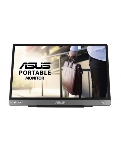ASUS MB14AC computer monitor 35.6 cm (14") 1920 x 1080 pixels Full HD Grey