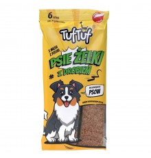 TUF TUF Dog gummies - poultry stripes - dog treat - 6