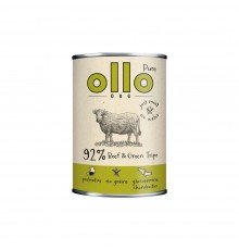 OLLO Pure Beef and Green tripe - wet dog food - 400g