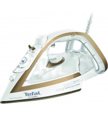 Tefal Puregliss FV8042 Dry & Steam iron Durilium AirGlide Autoclean soleplate 3000 W Bronze, White