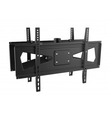 Uchwyt Maclean, Uniwersalny, Na dwa telewizory, Przód/tył, 23-70", Max vesa 600x400, PROFI MARKET SYSTEM, Czarny, 50kg, MC-703