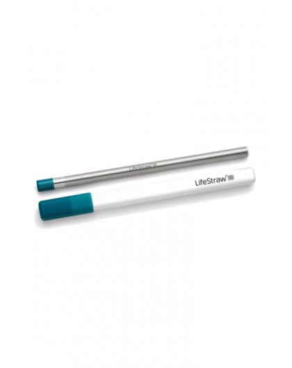 Water filtering straw sip-laguna teal