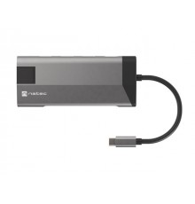 NATEC Fowler Plus USB Type-C Black, Grey