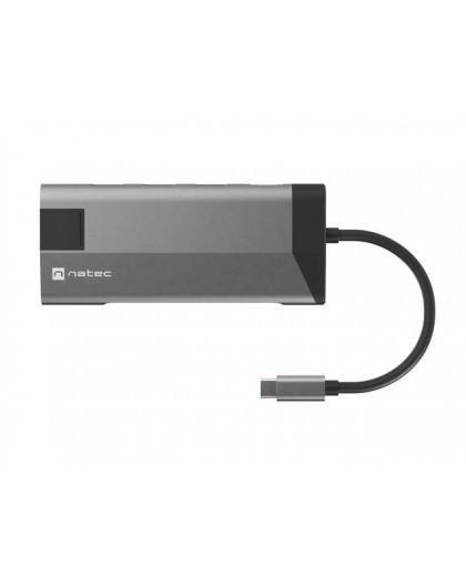 NATEC Fowler Plus USB Type-C Black, Grey