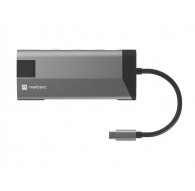 NATEC Fowler Plus USB Type-C Black, Grey