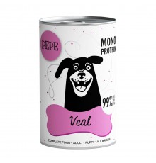 PAKA ZWIERZAKA Pepe Veal - wet dog food - 400g