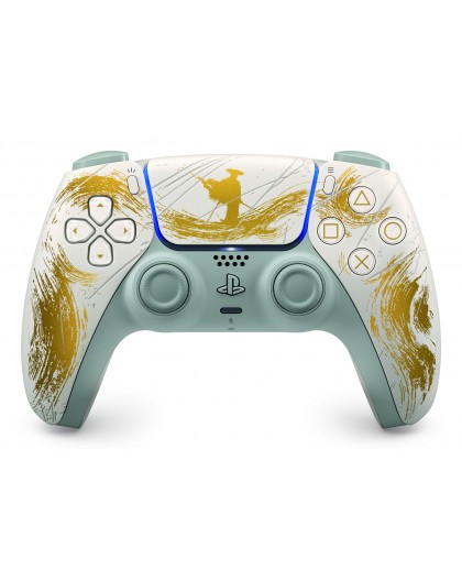 Sony Dualsense Ghost of Yotei Limited Edition Gold, White Bluetooth/USB Gamepad Analogue / Digital PlayStation 5