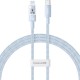 Baseus Gem USB-C - Lightning PD 20W - cable for charging and synchronising Apple devices, 1m (blue)