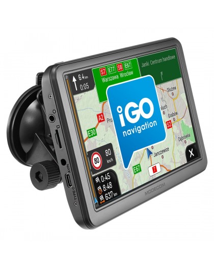 MODECOM FreeWAY CX 7.4 CAR NAVIGATION + iGO Navigation Truck (1 year update)
