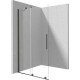 Sliding walk-in shower wall 80 cm