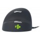 R-Go Tools Ergonomic mouse R-Go HE Break with break software, medium (hand size 165-185 mm), left-handed, Wired, black