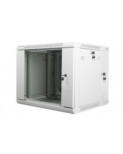 Lanberg WF02-6609-10S rack cabinet 9U Wall mounted rack Grey