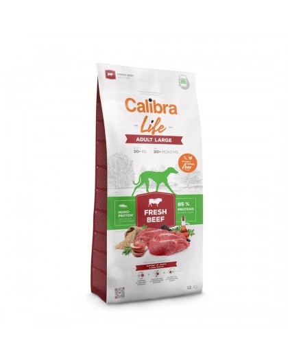 CALIBRA Life Adult Large Fresh Beef - dry dog food - 12kg