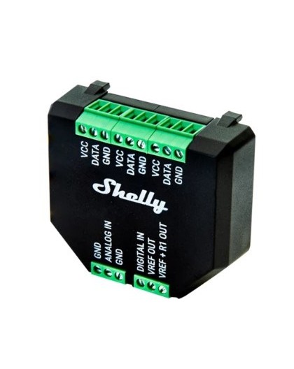 SHELLY Plus Add-On Indoor/outdoor Temperature sensor Built-in Wired