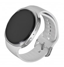 Samsung Galaxy Watch 8 3.3 cm (1.3") AMOLED 40 mm Digital 438 x 438 pixels Touchscreen Silver Wi-Fi GPS (satellite)