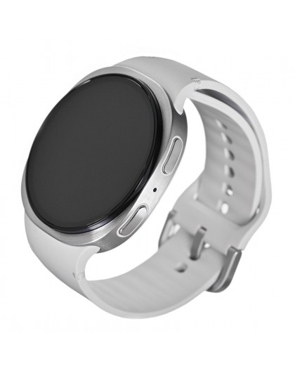 Samsung Galaxy Watch 8 3.3 cm (1.3") AMOLED 40 mm Digital 438 x 438 pixels Touchscreen Silver Wi-Fi GPS (satellite)