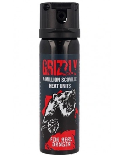 Pepper spray Grizzly 4 million scoville heat units 63 ml- cone/cloud