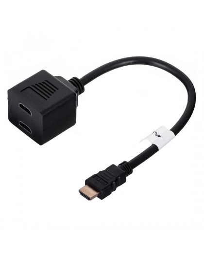 Lanberg AD-0019-BK video splitter HDMI 2x HDMI